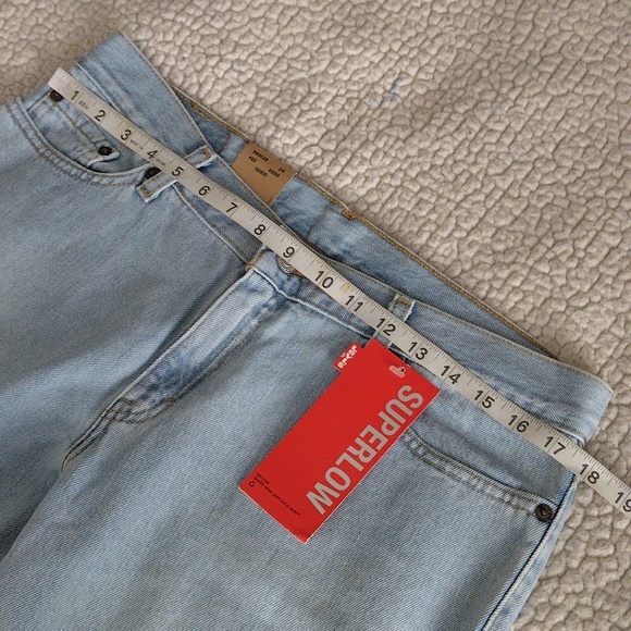 NWT Levi's Size 13 Superlow Slim Fit 507 Slightly Tapered Jeans - Picture 10 of 14